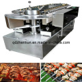 Horno automático de barbacoa de gas rotativo Yakitori Grill Machine Kebob Machine